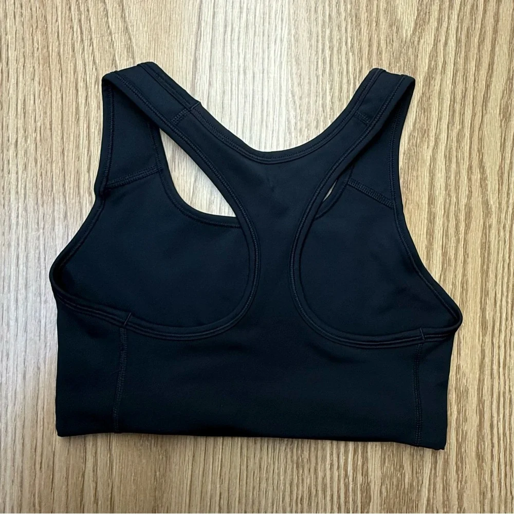 Nike Women's Racerback Dri-Fit Sports Bra in Trio Set - Gray, Black, White - Picture 6 of 10